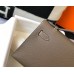 Replica Handbag Store Kelly Pochette Bag In Taupe Grey Epsom Leather Replica Handbag Store Kelly Pochette Bag In Taupe Grey Epsom Leather
