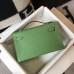 Replica Handbag Store Kelly Pochette Bag In Vert Criquet Epsom Leather Replica Handbag Store Kelly Pochette Bag In Vert Criquet Epsom Leather