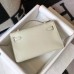 Replica Handbag Store Kelly Pochette Bag In White Epsom Leather Replica Handbag Store Kelly Pochette Bag In White Epsom Leather