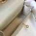Replica Handbag Store Kelly Pochette Bag In White Epsom Leather Replica Handbag Store Kelly Pochette Bag In White Epsom Leather