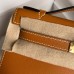 Replica Handbag Store Kelly Pochette Handmade Bag In Gold Swift Calfskin