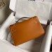 Replica Handbag Store Kelly Pochette Handmade Bag In Gold Swift Calfskin
