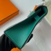 Replica Handbag Store Kelly Pochette Handmade Bag In Malachite Swift Calfskin