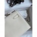 Replica Handbag Store Kelly Pochette Handmade Bag In Nata Swift Calfskin