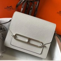 Replica Handbag Store Mini Sac Roulis 18cm Bag In Pearl Grey Evercolor Calfskin Replica Handbag Store Mini Sac Roulis 18cm Bag In Pearl Grey Evercolor Calfskin