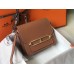 Replica Handbag Store Mini Sac Roulis 18cm Bag In Brown Evercolor Calfskin Replica Handbag Store Mini Sac Roulis 18cm Bag In Brown Evercolor Calfskin