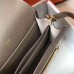 Replica Handbag Store Mini Sac Roulis 18cm Bag In Grey Evercolor Calfskin