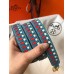 Replica Handbag Store Blue Jean Tressage Cuir 25MM Bag Strap Replica Handbag Store Blue Jean Tressage Cuir 25MM Bag Strap