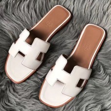 Replica Handbag Store Oran Sandals In White Swift Leather Replica Handbag Store Oran Sandals In White Swift Leather