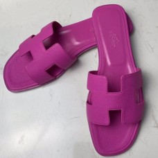 Replica Handbag Store Oran Slide Sandals In Magnolia Epsom Calfskin Replica Handbag Store Oran Slide Sandals In Magnolia Epsom Calfskin