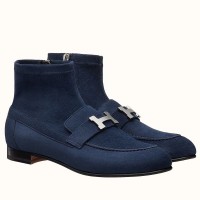 Replica Handbag Store Blue Saint Honore Ankle Boots