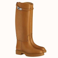 Replica Handbag Store Variation Boots In Brown Calfskin