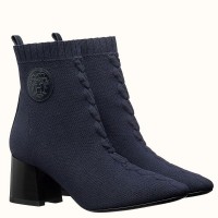 Replica Handbag Store Volver 60 Ankle Boot In Blue Knit