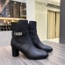 Replica Handbag Store Frenchie 50mm Ankle Boots In Black Calfskin