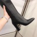 Replica Handbag Store Story Boots In Black Calfskin Leather