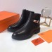 Replica Handbag Store Veo Ankle Boots In Black Calfskin