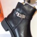 Replica Handbag Store Veo Ankle Boots In Black Calfskin