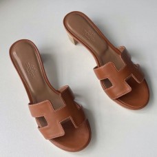 Replica Handbag Store Oasis Sandals In Brown Swift Leather Replica Handbag Store Oasis Sandals In Brown Swift Leather
