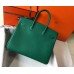 Replica Handbag Store Malachite Clemence Birkin 30cm 35cm Handmade Bag