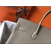 Replica Handbag Store Birkin 30cm 35cm Bag In Grey Clemence Leather