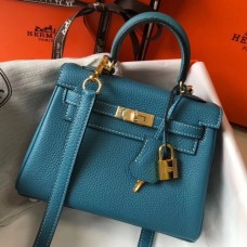 Replica Handbag Store Blue Jean Clemence Kelly 20cm GHW Bag Replica Handbag Store Blue Jean Clemence Kelly 20cm GHW Bag