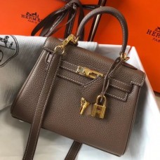Replica Handbag Store Etoupe Clemence Kelly 20cm GHW Bag Replica Handbag Store Etoupe Clemence Kelly 20cm GHW Bag
