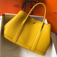 Replica Handbag Store Yellow Clemence Garden Party 30cm Handmade Bag Replica Handbag Store Yellow Clemence Garden Party 30cm Handmade Bag