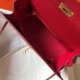 Replica Handbag Store Red Epsom Kelly 25cm Sellier Handmade Bag