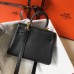 Replica Handbag Store Black Clemence Kelly 20cm GHW Bag