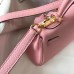 Replica Handbag Store Pink Clemence Kelly 20cm GHW Bag