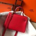 Replica Handbag Store Red Clemence Kelly 20cm GHW Bag