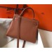 Replica Handbag Store Brown Clemence Kelly 25cm GHW Bag
