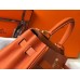 Replica Handbag Store Orange Clemence Kelly 25cm GHW Bag