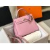 Replica Handbag Store Pink Epsom Kelly 25cm Sellier Handmade Bag