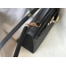 Replica Handbag Store Black Epsom Kelly 25cm Sellier Handmade Bag