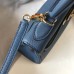 Replica Handbag Store Blue Agate Clemence Kelly Retourne 28cm Handmade Bag