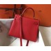 Replica Handbag Store Red Clemence Kelly 28cm Bag