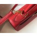 Replica Handbag Store Red Clemence Kelly 28cm Bag