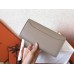 Replica Handbag Store Constance Wallet In Grey Epsom Leather Replica Handbag Store Constance Wallet In Grey Epsom Leather