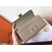 Replica Handbag Store Constance Wallet In Grey Epsom Leather Replica Handbag Store Constance Wallet In Grey Epsom Leather