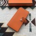 Replica Handbag Store Orange Epsom Bearn Gusset Wallet Replica Handbag Store Orange Epsom Bearn Gusset Wallet