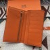Replica Handbag Store Orange Epsom Bearn Gusset Wallet Replica Handbag Store Orange Epsom Bearn Gusset Wallet