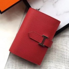 Replica Handbag Store Bearn Mini Wallet In Red Epsom Leather Replica Handbag Store Bearn Mini Wallet In Red Epsom Leather