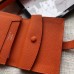 Replica Handbag Store Bearn Mini Wallet In Orange Epsom Leather Replica Handbag Store Bearn Mini Wallet In Orange Epsom Leather