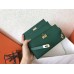 Replica Handbag Store Kelly Classic Long Wallet In Malachite Epsom Leather