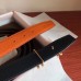 Replica Handbag Store H Au Carre Belt Buckle & Orange 32mm Strap